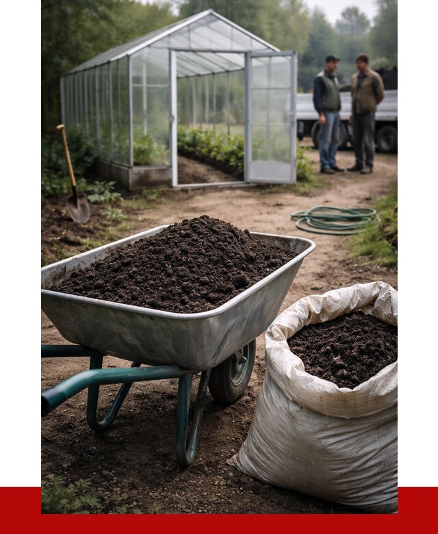 Чернозем для теплицы в Чебоксарах с доставкой от 1543 р. | ПРОНЕРУДЧбк