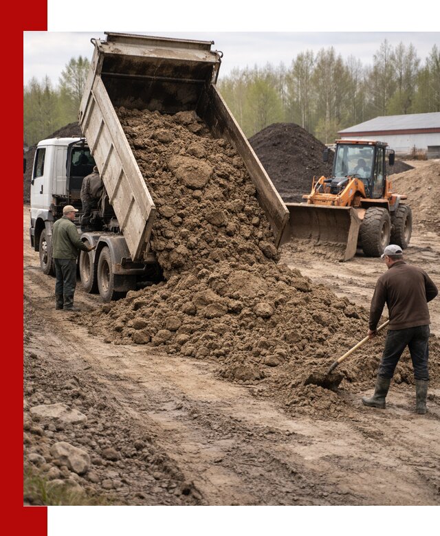Доставка глин и суглинков в Чебоксарах оптом и вкрай