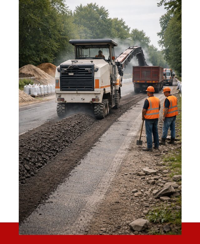 Фрезерованный асфальт в Чебоксарах от 2262 р./куб. | ПРОНЕРУДЧбк