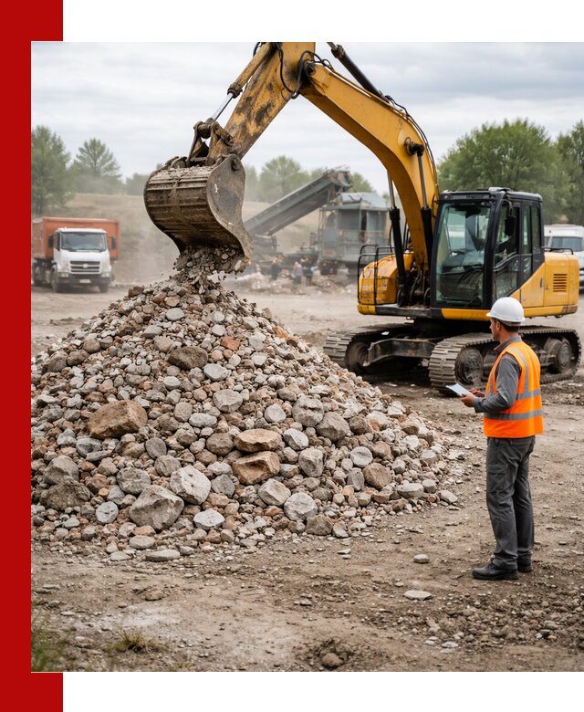 Доставка и вывоз строительного боя в Чебоксарах