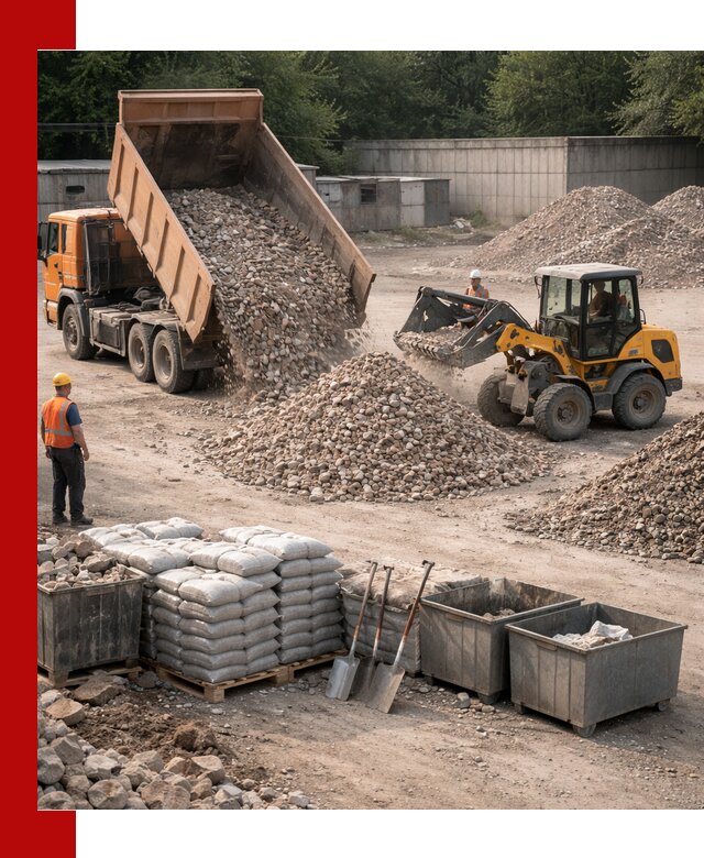 Вторичные материалы для отсыпки в Чебоксарах — поставка и доставка