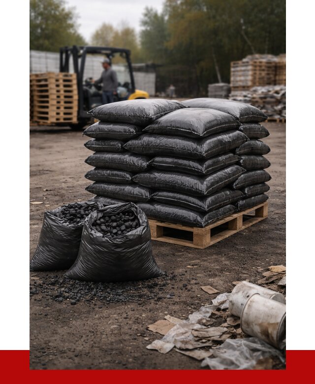 Купить уголь в мешках с доставкой в Чебоксарах от 7713 р. | ПРОНЕРУДЧбк