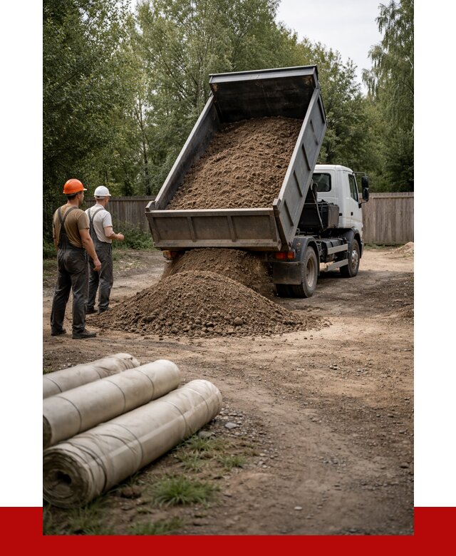 Доставка сыпучих материалов самосвалом в [cvi] от 4319 р. | ПРОНЕРУДЧбк