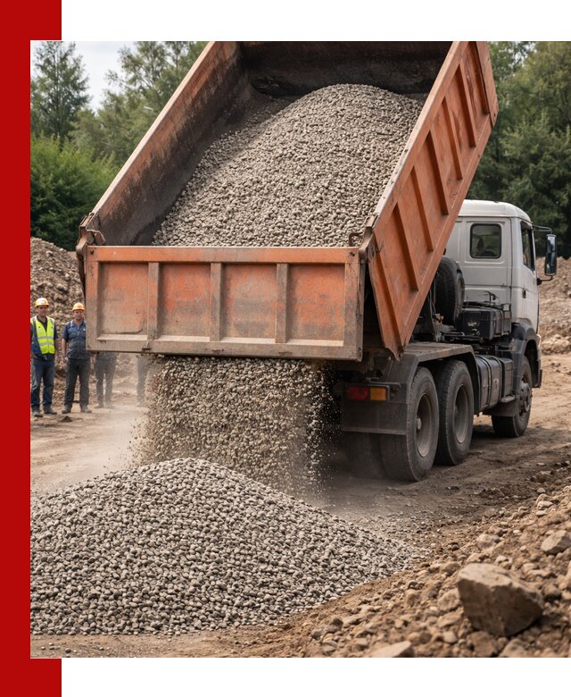 Доставка сыпучих материалов самосвалом в Чебоксарах быстро и надежно