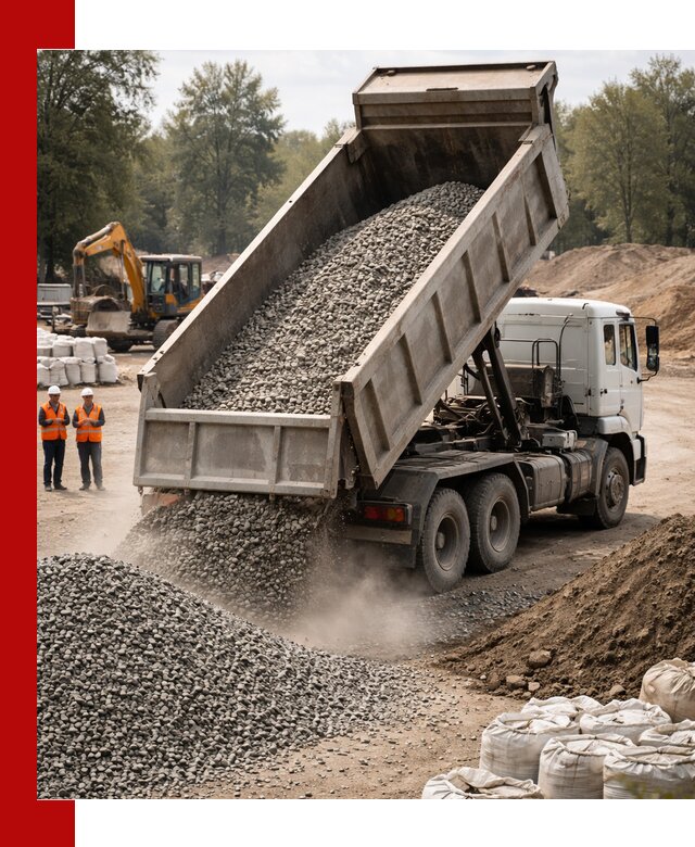 Аренда самосвала в Чебоксарах для доставки сыпучих и нерудных материалов