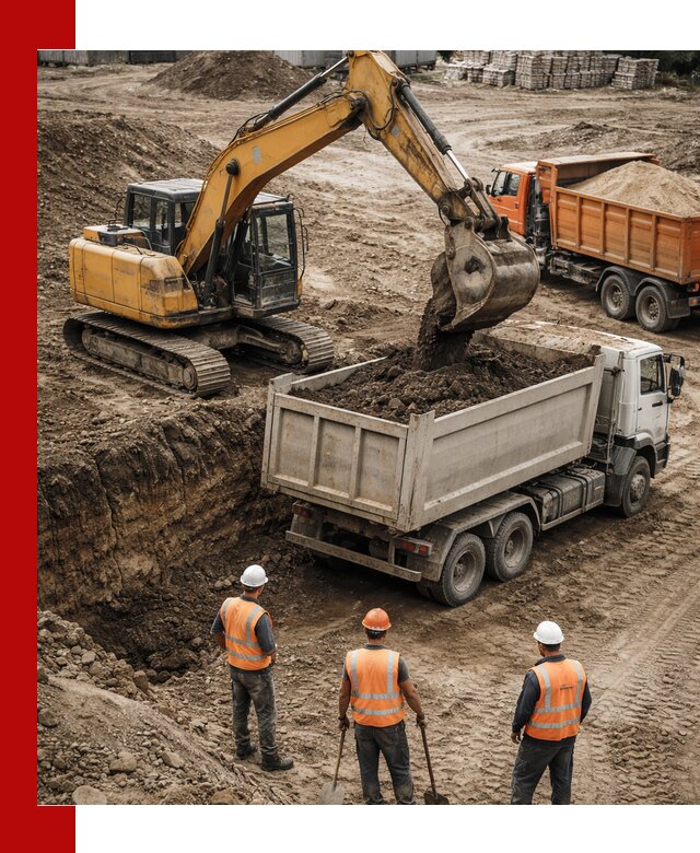 Разработка грунта для строительства и благоустройства в Чебоксарах