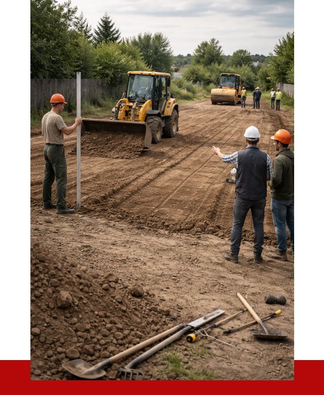 Планировка участка грунтом в Чебоксарах от 4628 р ПРОНЕРУДЧбк